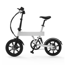 Load image into Gallery viewer, Affordable New Lithium Batteries Mini 14 Inch Folding 350W Electric City Bicycle for Adult and Kids